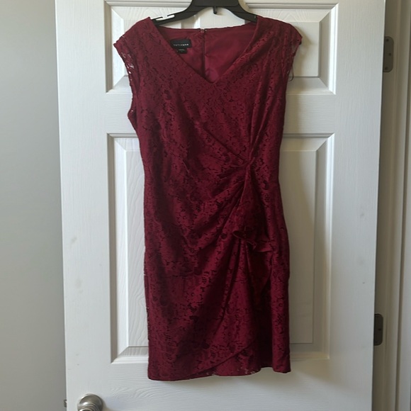 Metaphor Dresses & Skirts - Metaphor Sleeveless Red Lace Dress